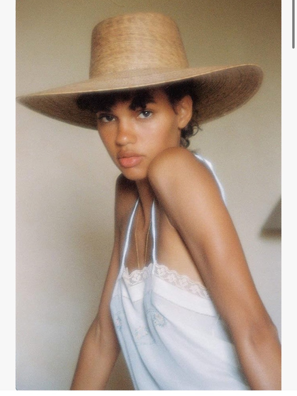 Lack of Color Palma Wide Brimmed Water Summer Straw Sun Hat Natural Tan